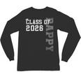 Proud Pappy Of A 2026 Graduate Grad Senior Graduation Unisex Long Sleeve T-Shirt