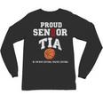 Proud Senior Tia 2026 Graduation Basketball Player Unisex Long Sleeve T-Shirt