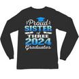 Proud Sister Of Three 2024 Graduate 23 Class Graduation Unisex Long Sleeve T-Shirt