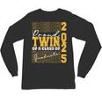 Proud Twin Of a 2025 Graduate Grad Prom Graduation Squad 25 Unisex Long Sleeve T-Shirt