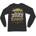 Proud Twin Of a 2025 Graduate Team 25 Senior Graduation Unisex Long Sleeve T-Shirt