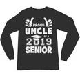 Proud Uncle Of A 2019 Senior School Graduation Shirt Unisex Long Sleeve T-Shirt
