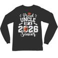Proud Uncle Of A 2026 Senior Football Graduation Unisex Long Sleeve T-Shirt