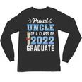 Proud Uncle Of A Class Of 2022 Graduate 22 Senior Graduation Unisex Long Sleeve T-Shirt