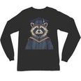 Raccoon Graduation Unisex Long Sleeve T-Shirt