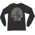 Rainbow Senior 2029 Shirt Class Of 2029 Cute Graduation Unisex Long Sleeve T-Shirt