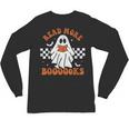 Read More Books Cute Ghost Reading Book Teacher Halloween Unisex Long Sleeve T-Shirt