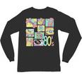 Retro 80s Nostalgia 1980s Throwback Party Costume Unisex Long Sleeve T-Shirt