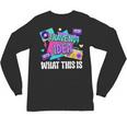 Retro 80s Style 90s Pop Fashion Nostalgia Eighties Music Unisex Long Sleeve T-Shirt