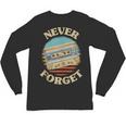 Retro Cassette Never Forget Nostalgia Vintage Unisex Long Sleeve T-Shirt