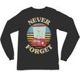 Retro Gaming Never Forget Nostalgia Vintage Unisex Long Sleeve T-Shirt