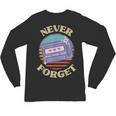 Retro Pager Never Forget Nostalgia Vintage Unisex Long Sleeve T-Shirt