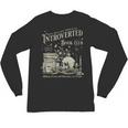 Retro Proud Anti Social Member Of Introverted Book Club Unisex Long Sleeve T-Shirt Retro Proud Anti Social Member Of Introverted Book Club Unisex Long Sleeve T-Shirt