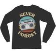 Retro Radio Never Forget Nostalgia Vintage Unisex Long Sleeve T-Shirt
