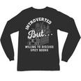 Romance Reader Spicy Book Merch Book Lovers Bookish Women Unisex Long Sleeve T-Shirt