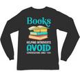 Sarcastic Books Anti Social Introvert Book Conversation Unisex Long Sleeve T-Shirt Sarcastic Books Anti Social Introvert Book Conversation Unisex Long Sleeve T-Shirt