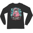 Sarcastic Loner Introvert Clothing Not Friendly Do Not Touch Small Unisex Long Sleeve T-Shirt Sarcastic Loner Introvert Clothing Not Friendly Do Not Touch Small Unisex Long Sleeve T-Shirt