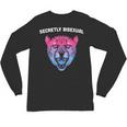 Secretly Bisexual Bi Introvert Bi Pride Antisocial LGBTQ Unisex Long Sleeve T-Shirt