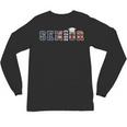 Senior 2023 American Flag USA Graduation Class Of 2023 Women Kids Men Unisex Long Sleeve T-Shirt