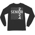 Senior 2024 Graduation Graduate Class Of 2024 Women Boy Girl Unisex Long Sleeve T-Shirt