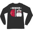 Senior 2025 Bowling Player Class Of 2025 Graduation Seniors Unisex Long Sleeve T-Shirt