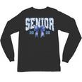 Senior 2026 Class Of 2026 Toile Coquette Bow Graduation 2026 Unisex Long Sleeve T-Shirt