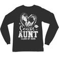 Senior Aunt Class Of 2026 Soccer Graduation Heart Unisex Long Sleeve T-Shirt