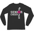 Senior Cheerleader Cheer Class Of 2025 Graduation Graduate Unisex Long Sleeve T-Shirt