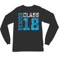 Senior Class 18 Shirt Graduation Apparel T-Shirt Unisex Long Sleeve T-Shirt