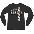 Senior Class Of 2024 Football Graduation Party Favors 2024 Unisex Long Sleeve T-Shirt