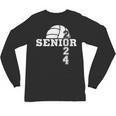 Senior Class Of 2024 Volleyball Seniors School Graduation Unisex Long Sleeve T-Shirt