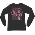 Senior Class Of 2026 Coquette Bow Graduation 2026 Girl Women Unisex Long Sleeve T-Shirt