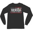 Senior Class 2026 Graduation American Flag Senior 2026 Unisex Long Sleeve T-Shirt