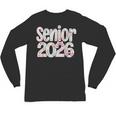 Senior Class Of 2026 Graduation 2026 Coquette Pink Bow Cute Unisex Long Sleeve T-Shirt