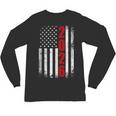 Senior Class Of 2026 Patriotic American USA Flag Graduation Unisex Long Sleeve T-Shirt