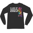 Senior Graduation Class Of 2023 Aunt Senior Tie Dye Unisex Long Sleeve T-Shirt