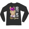 Senior Graduation TShirt 2019 Got My Diploma Llama Pun Shirt Unisex Long Sleeve T-Shirt
