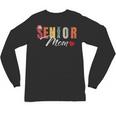 Senior Mom 2024 Graduation Heart Class Of 2024 Unisex Long Sleeve T-Shirt