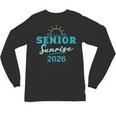 Senior Sunrise Class Of 2026 Vintage Graduation High School Unisex Long Sleeve T-Shirt