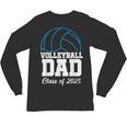 Senior Volleyball Dad Class Of 2025 Graduation Graduate Unisex Long Sleeve T-Shirt