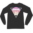 Seniors 2021 For Her Him Retro 21 Graduation Class Unisex Long Sleeve T-Shirt
