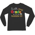 Sixth 6th Grade 2018 Nailed It Graduation Shirt Unisex Long Sleeve T-Shirt