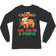 Sloth For Sloth Lover Men Women Kids Introverts Unisex Long Sleeve T-Shirt Sloth For Sloth Lover Men Women Kids Introverts Unisex Long Sleeve T-Shirt