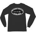 Smithsonian Institution Library 1944 Book Stamp Unisex Long Sleeve T-Shirt