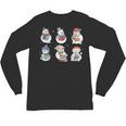 Snowman Reading Book Santa Christmas Bookish Teacher Unisex Long Sleeve T-Shirt Snowman Reading Book Santa Christmas Bookish Teacher Unisex Long Sleeve T-Shirt