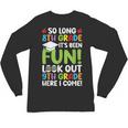 So Long 8th Grade 9th Grade Here I Come Graduation Unisex Long Sleeve T-Shirt