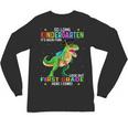 So Long Kindergarten Graduation Class 2025 Dinosaur Kids Unisex Long Sleeve T-Shirt