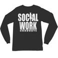 Social Work Graduate TShirt College Graduation Unisex Long Sleeve T-Shirt