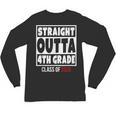 Straight Outta 4th Grade Class Of 2026 Shirt Graduation Unisex Long Sleeve T-Shirt