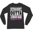 Straight Outta Junior High School Graduation Unisex Long Sleeve T-Shirt